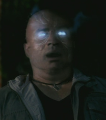 Scary Osiris from the TV show, Supernatural; maybe this is what Gaucher saw?