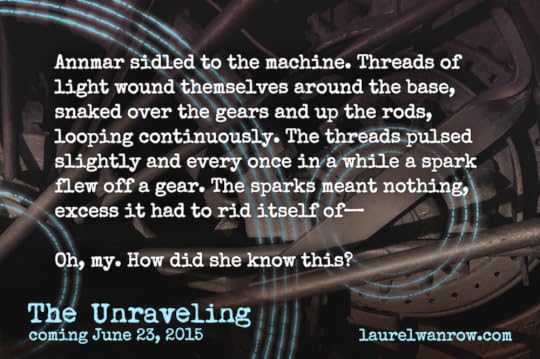 Oh, my. How did show know this? Teaser from The Unraveling by Laurel Wanrow