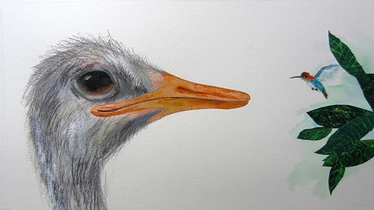 oatritch an hummingbird