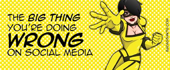 Badass Marketing book marketing social media for authors