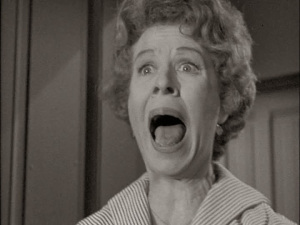 Maxine Stuart in The Outer Limits episode. The Man Who Was Never Born/