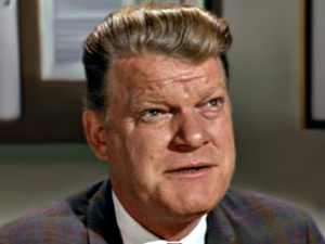 Richard X. Slattery as Riley in The Invaders episode, Moonshot.