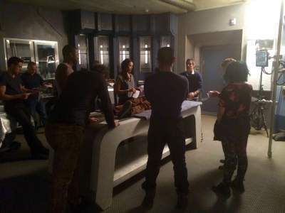 Running thru the infirmary scene.