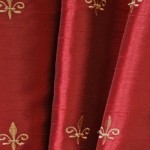 FleurDeLis_Swatch_Red_Zoom