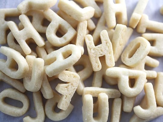 Little Letter Sugar Cookies