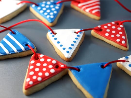 Pennant Sugar Cookies