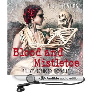 Blood and Mistletoe Audiobook by E.J. Stevens narrated by Melanie Mason and David Wilson-Brown