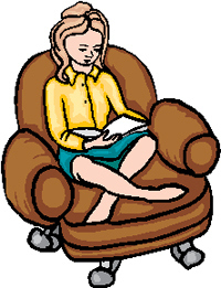 WOMAN READING