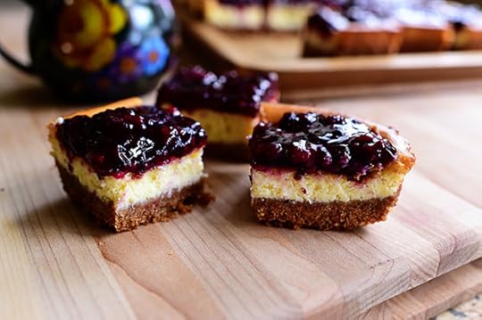 Blackberry Cheesecake Squares