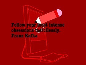 Close-up of a pencil drawing on a computer monitor