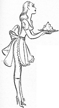 Anna Zinkeisen illustration from 'The Years of Grace'