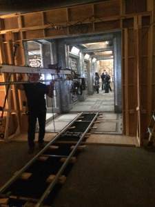 Shooting on the day.