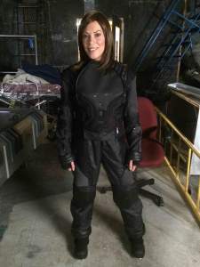 We enlist our stand-in, the lovely Krysta Lee.