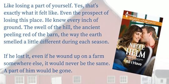 Like losing a part of yourself. Yes,