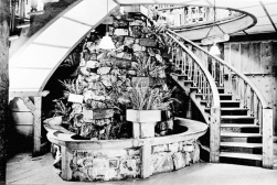 Original double-helix staircase - NPS photo