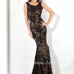 black lace dress