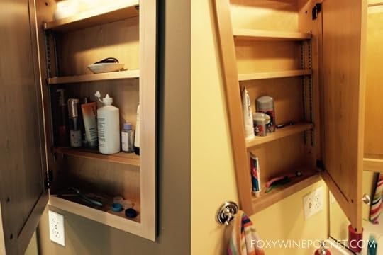 There wasn’t even any expensive lotion or dental floss that I could swipe.