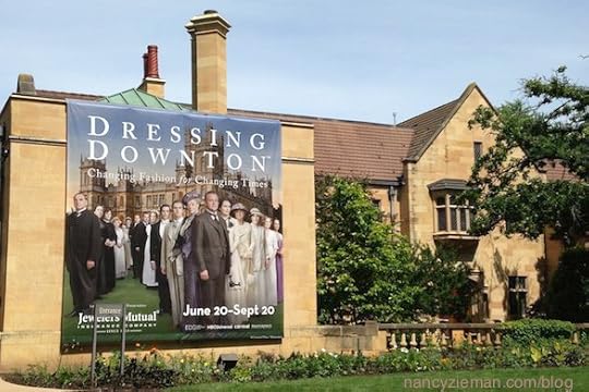 Nancy Zieman at The Paine Art Center's exhibit Dressing Downton
