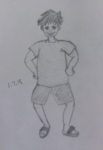 cartoon boy