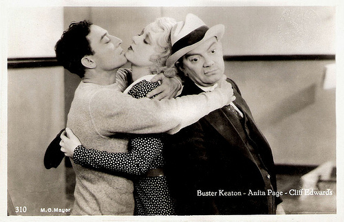 Buster Keaton, Anita Page, Cliff Edwards