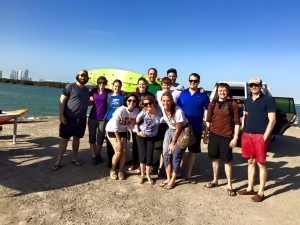Kyaking in the Desert