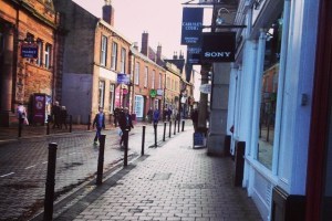 Carlisle city centre street
