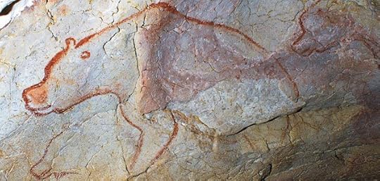 Painting from the Chauvet Cave, France