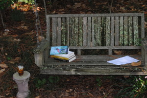 manuscript in the garden & B&B June 2015 033