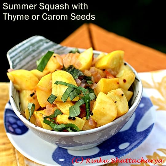 Summer Squash with Thyme