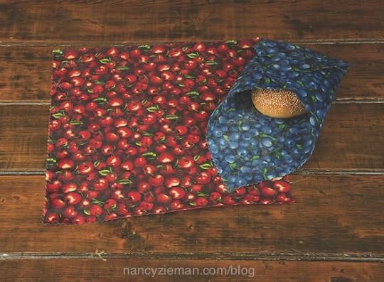 Sew food storage bags Nancy Zieman