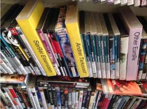 Russian selection at the old Broadway Market branch. Thanks @tpaleyfilm for the pic!
