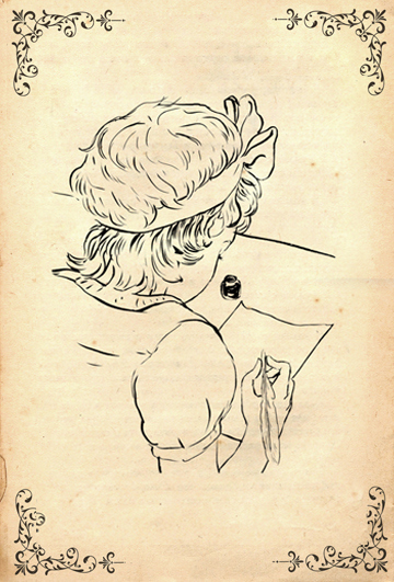 Young Jane Austen writing
