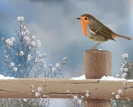 imagining coldness for a Christmas story
