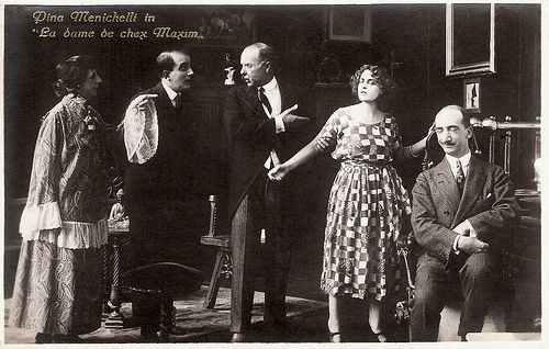 Pina Menichelli in La dame de chez Maxim