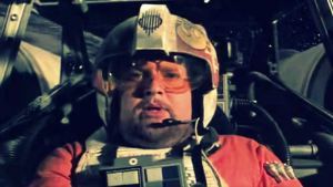 William Hootkins in Star Wars