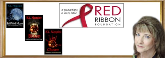 k.l. nappier,best selling horror,thrillers,mysteries, dark fiction,dark fantasy,red ribbon foundation,red ribbon charity auction