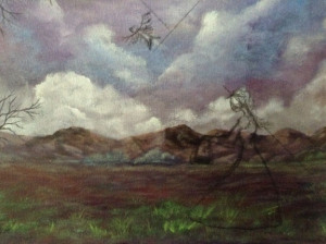 A cloudy start (new sketch) Work in process Dawn Blair ©2015