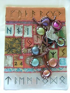 Treow - Runic art by Kelley Harrell, Soul Intent Arts, on Etsy