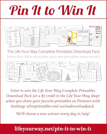 Pin It to Win It on Life Your Way