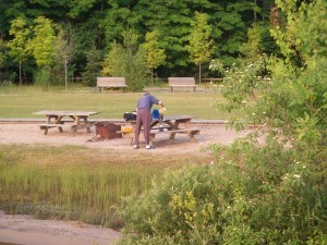 On the Beach at Cedar Spring