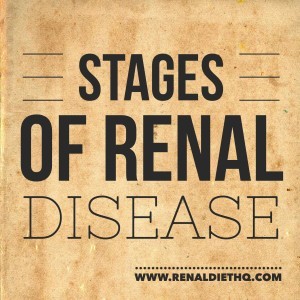 stages of renal disease