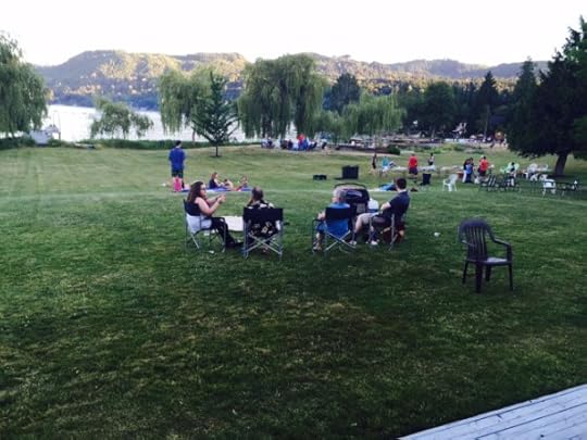 Gary Johnson's front yard