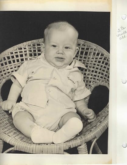 Fat little baby...and no hair.