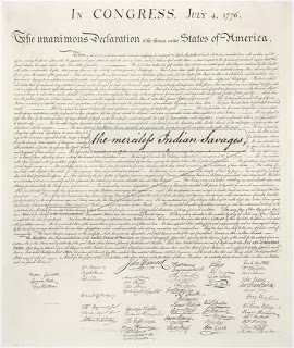 Declaration of Independence_merciless Indian Savages