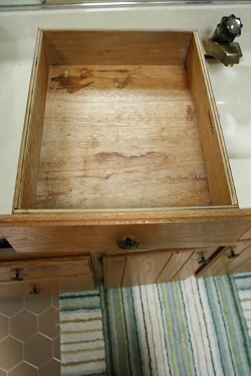 empty plain drawer