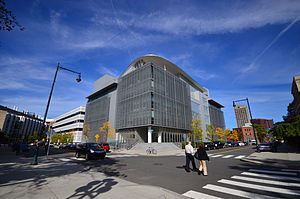 The new MIT Media Lab building (E14)