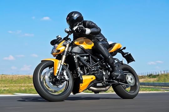 yellow ducati streetfighter 848 - Carter's motorcycle