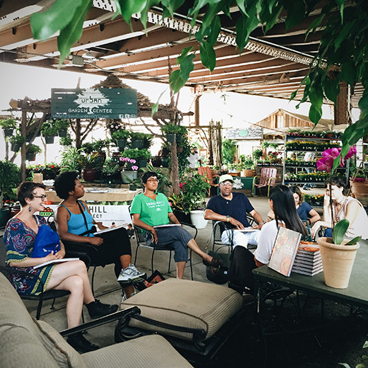 The CSA Cookbook event at Urban Garden Center in East Harlem, New York
