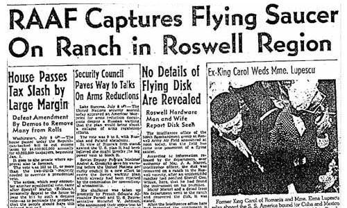 Roswell-Saucer