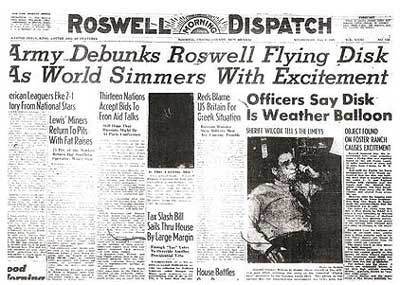 roswell-newspaper_army-debunks-flying-disk